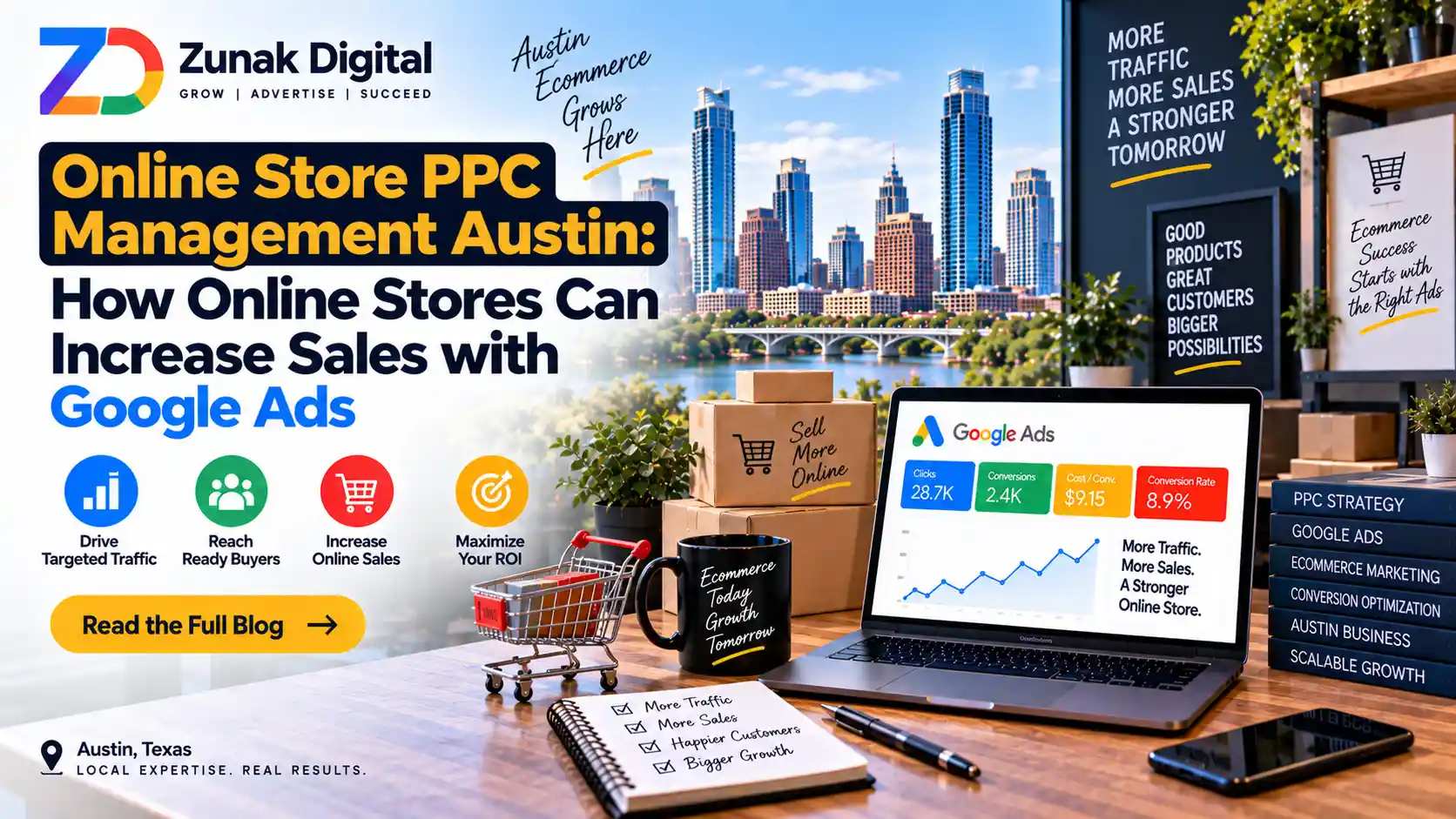 Online Store PPC Management Austin: How Online Stores Can Increase Sales with Google Ads